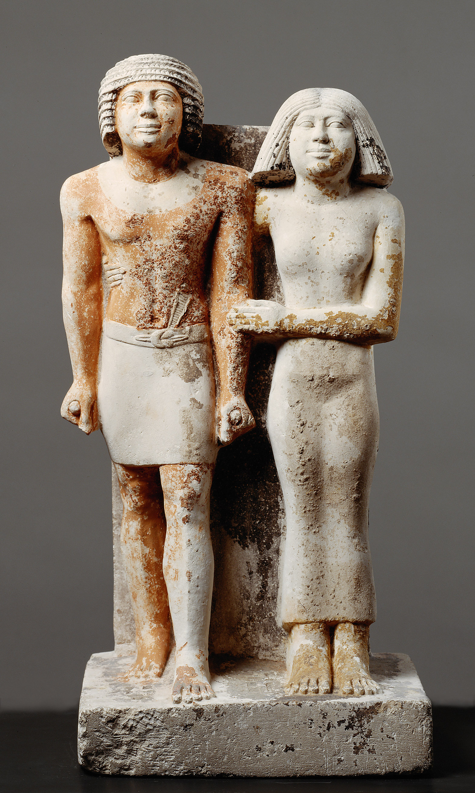 Statuengruppe des Kai-pu-ptah und der Ipep