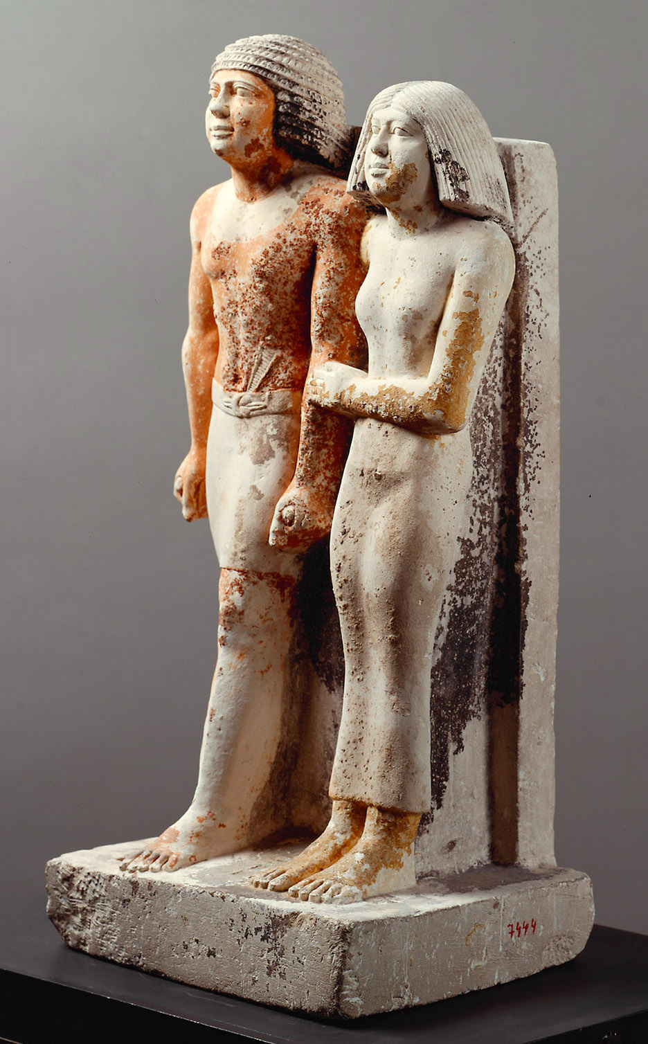 Statuengruppe des Kai-pu-ptah und der Ipep