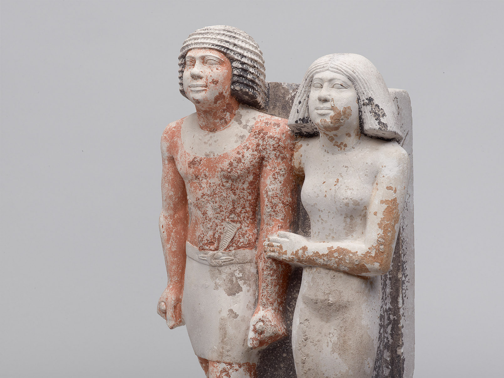 Statuengruppe des Kai-pu-ptah und der Ipep