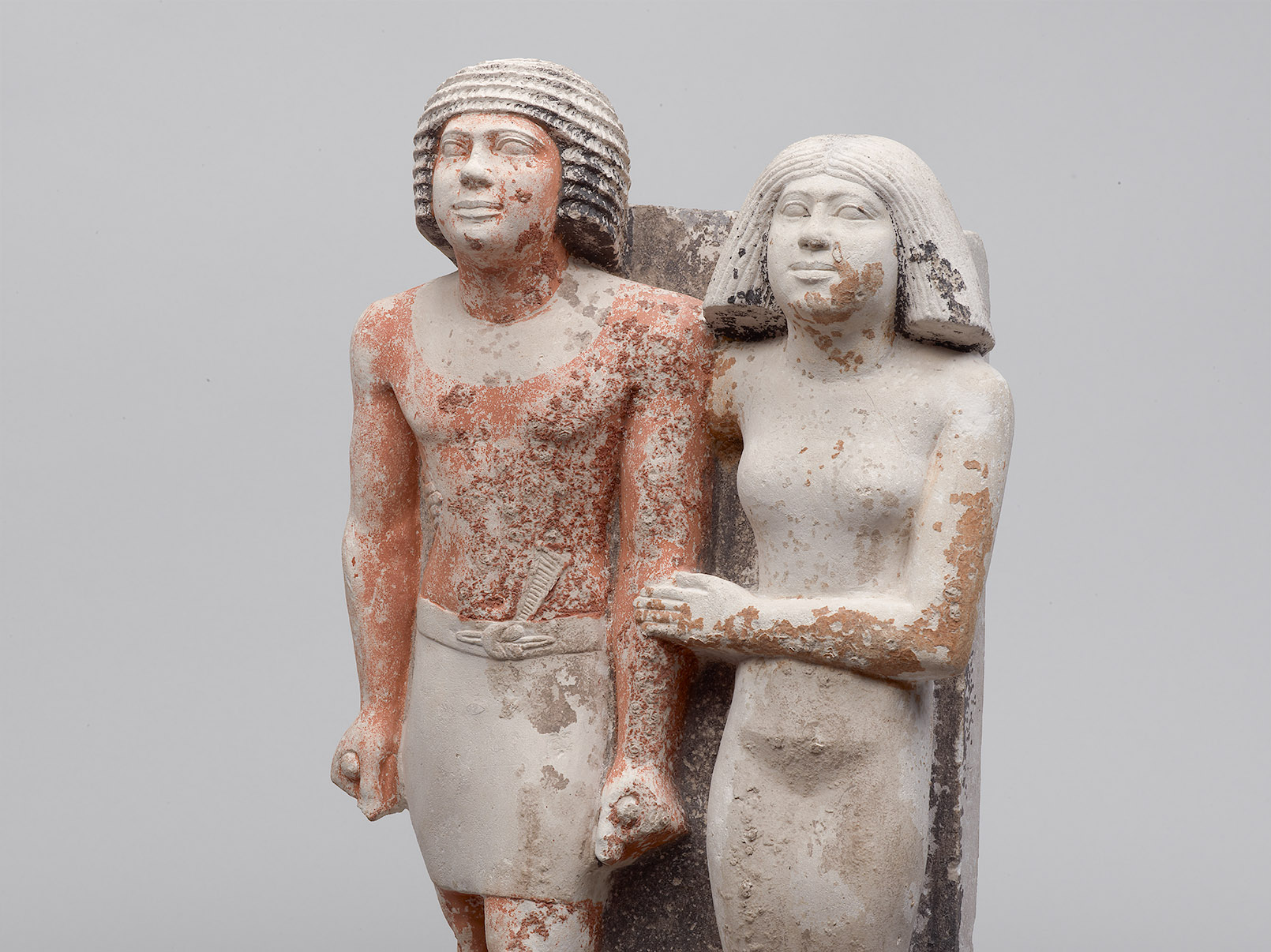 Statuengruppe des Kai-pu-ptah und der Ipep