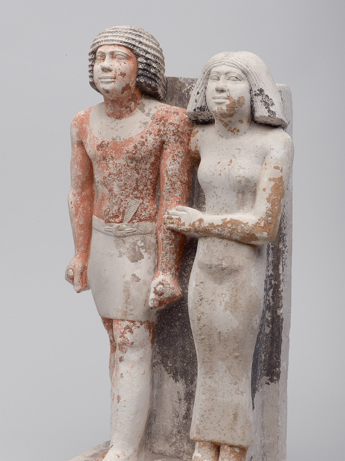 Statuengruppe des Kai-pu-ptah und der Ipep