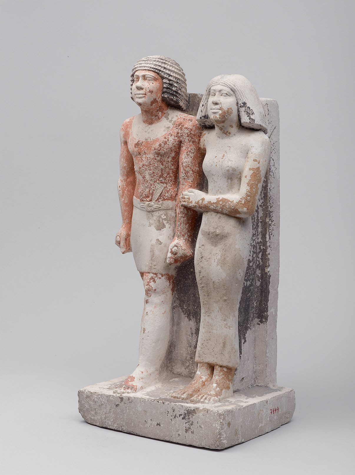 Statuengruppe des Kai-pu-ptah und der Ipep