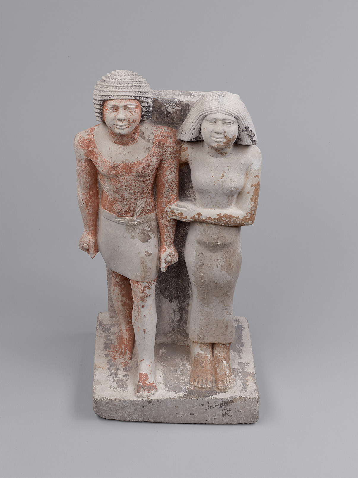 Statuengruppe des Kai-pu-ptah und der Ipep