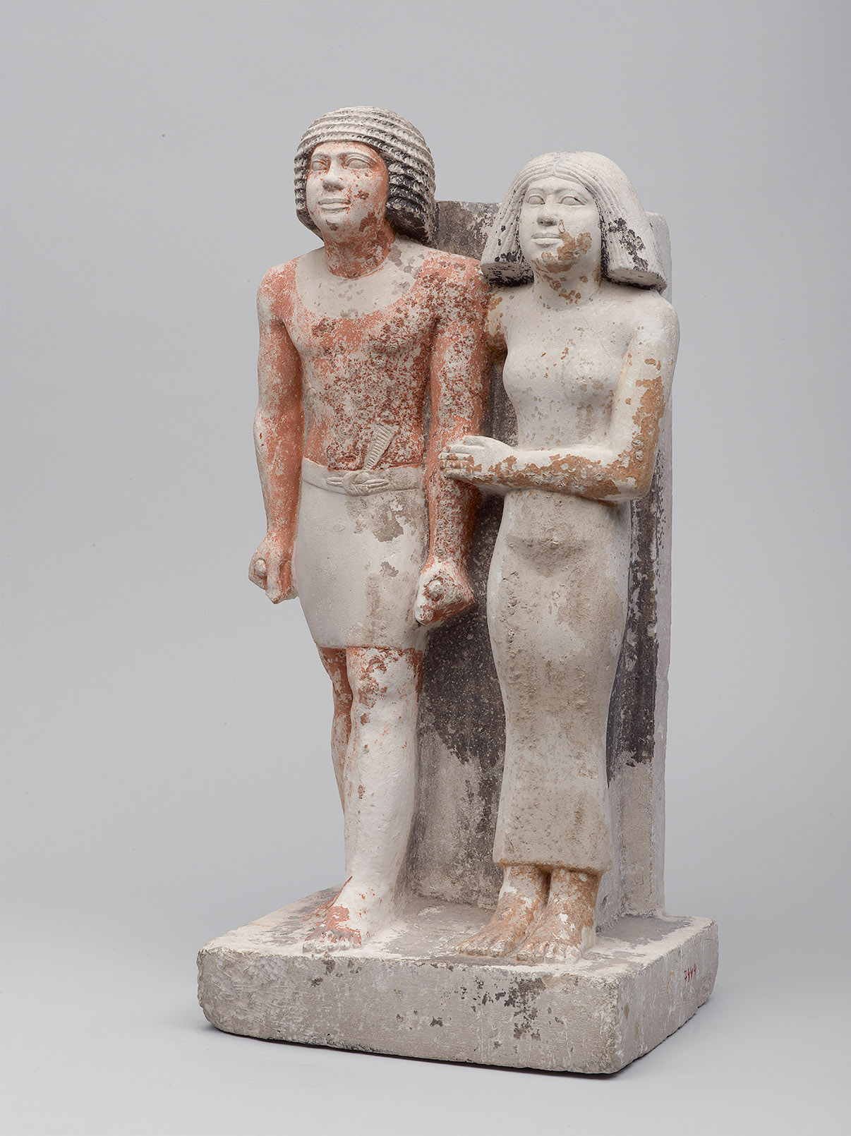 Statuengruppe des Kai-pu-ptah und der Ipep