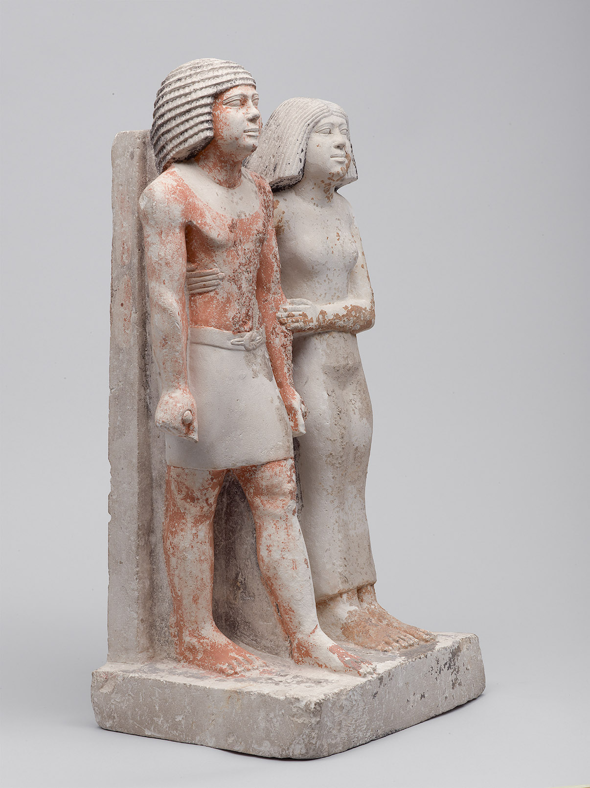Statuengruppe des Kai-pu-ptah und der Ipep