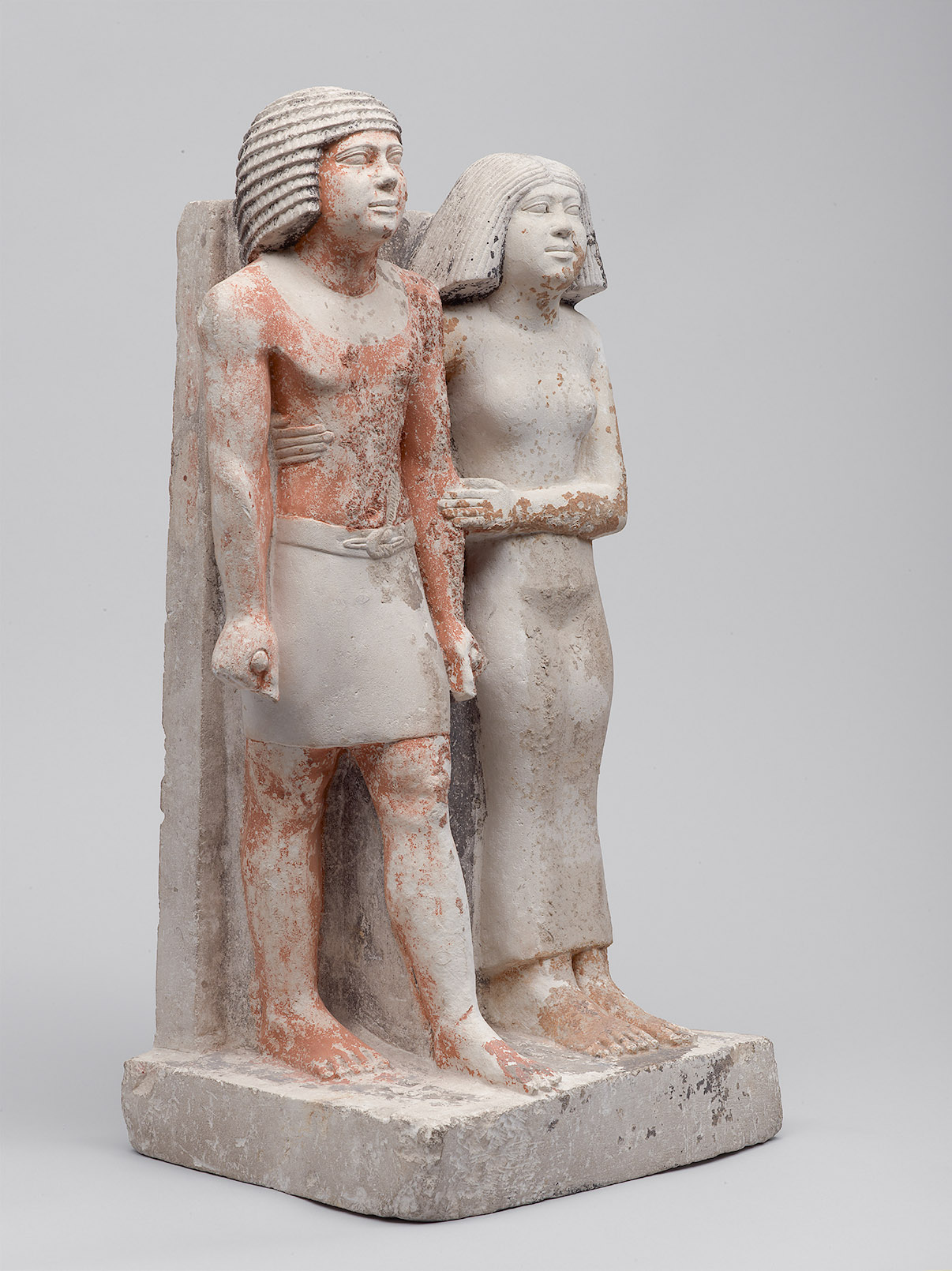 Statuengruppe des Kai-pu-ptah und der Ipep