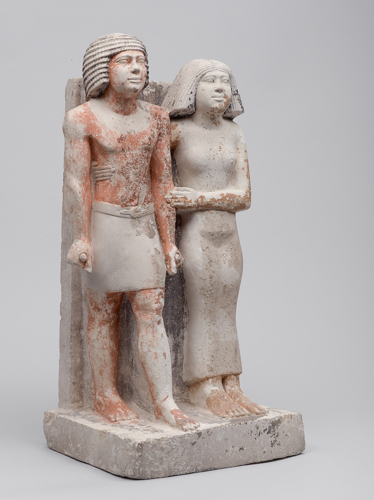 Statuengruppe des Kai-pu-ptah und der Ipep