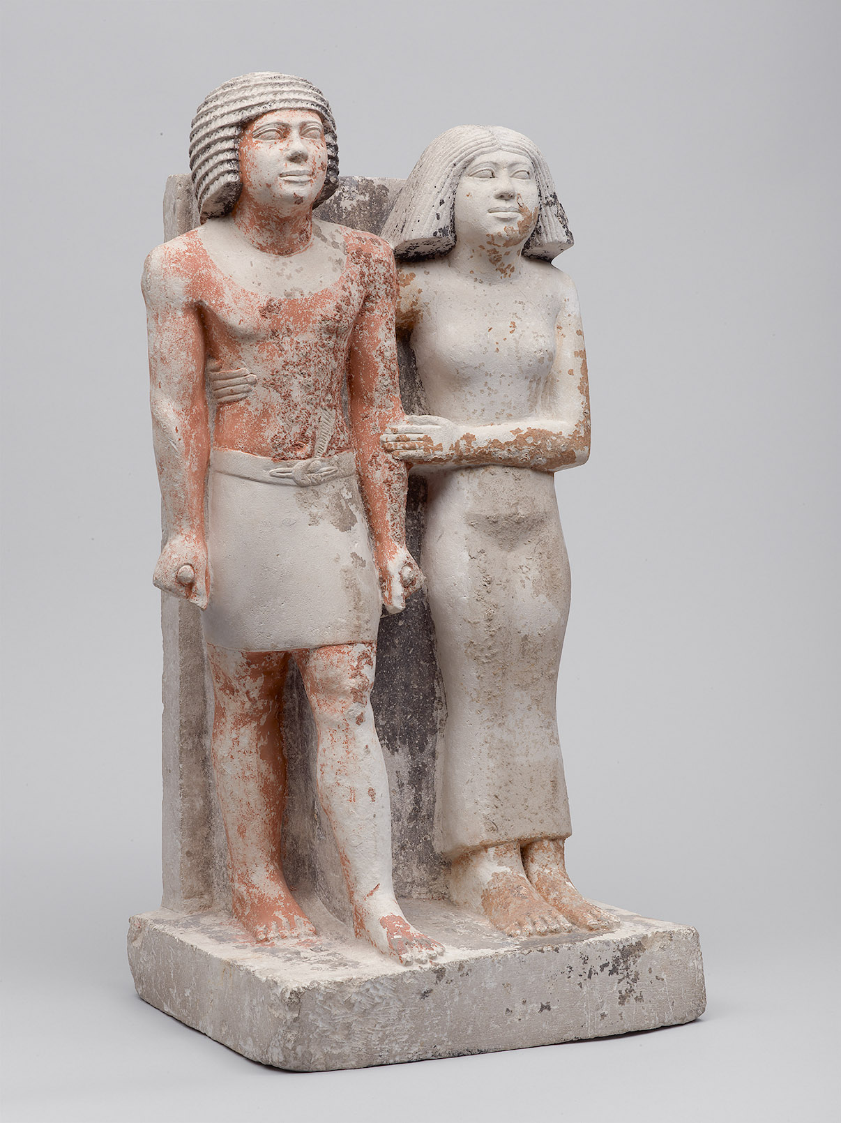 Statuengruppe des Kai-pu-ptah und der Ipep