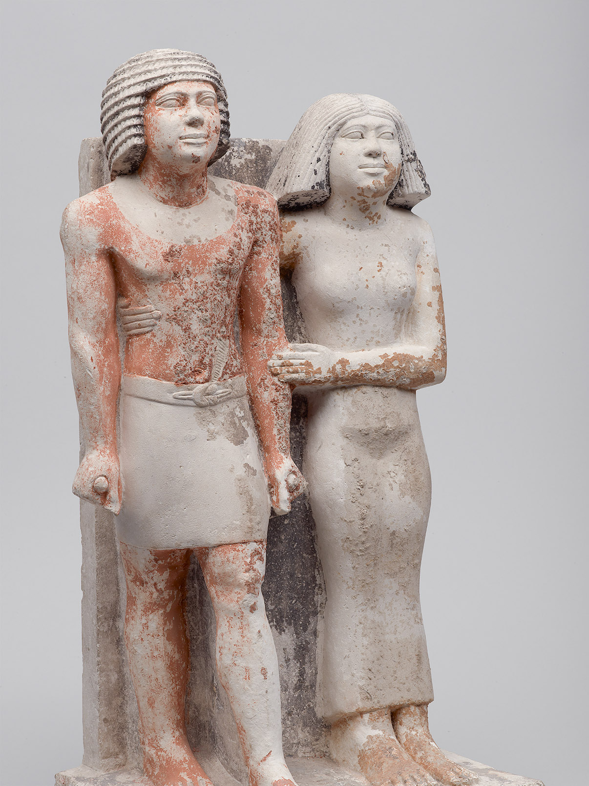 Statuengruppe des Kai-pu-ptah und der Ipep