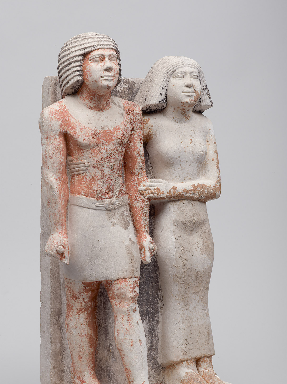 Statuengruppe des Kai-pu-ptah und der Ipep