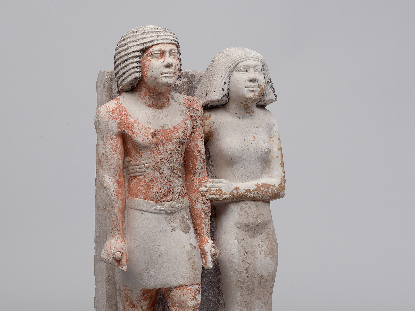 Statuengruppe des Kai-pu-ptah und der Ipep