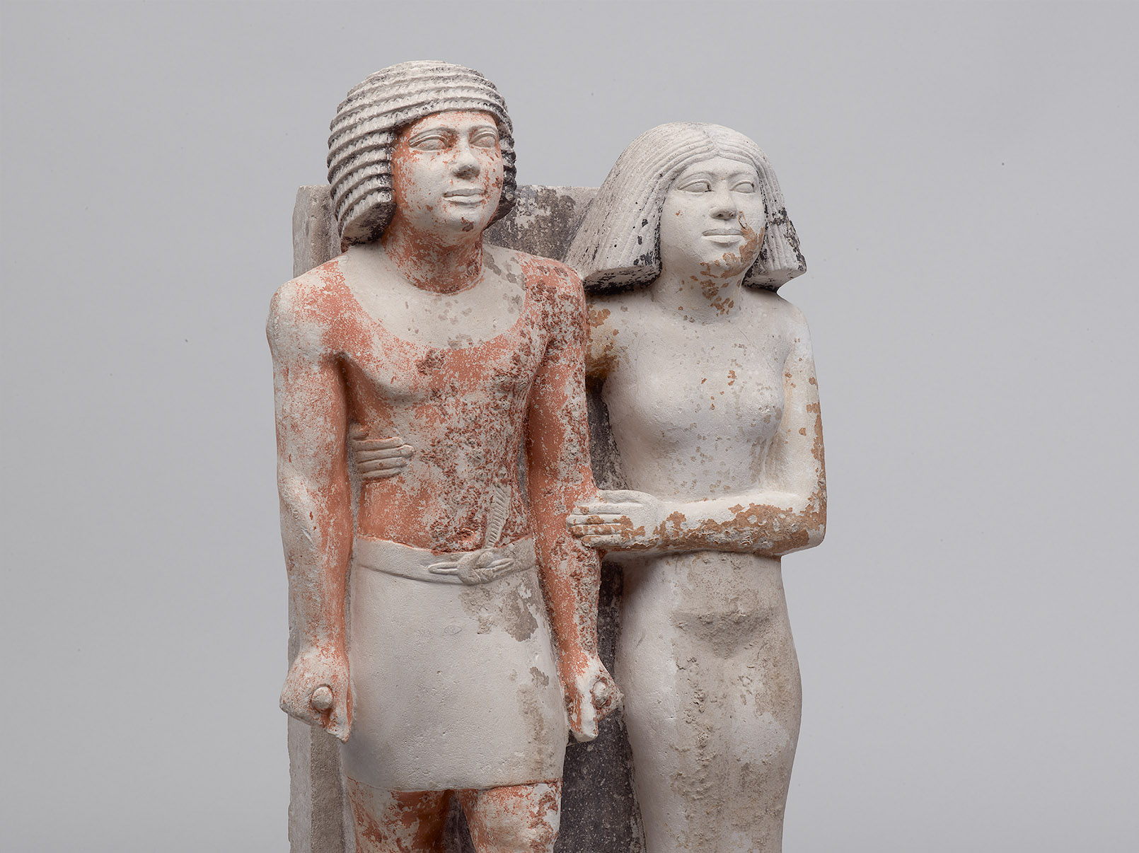 Statuengruppe des Kai-pu-ptah und der Ipep