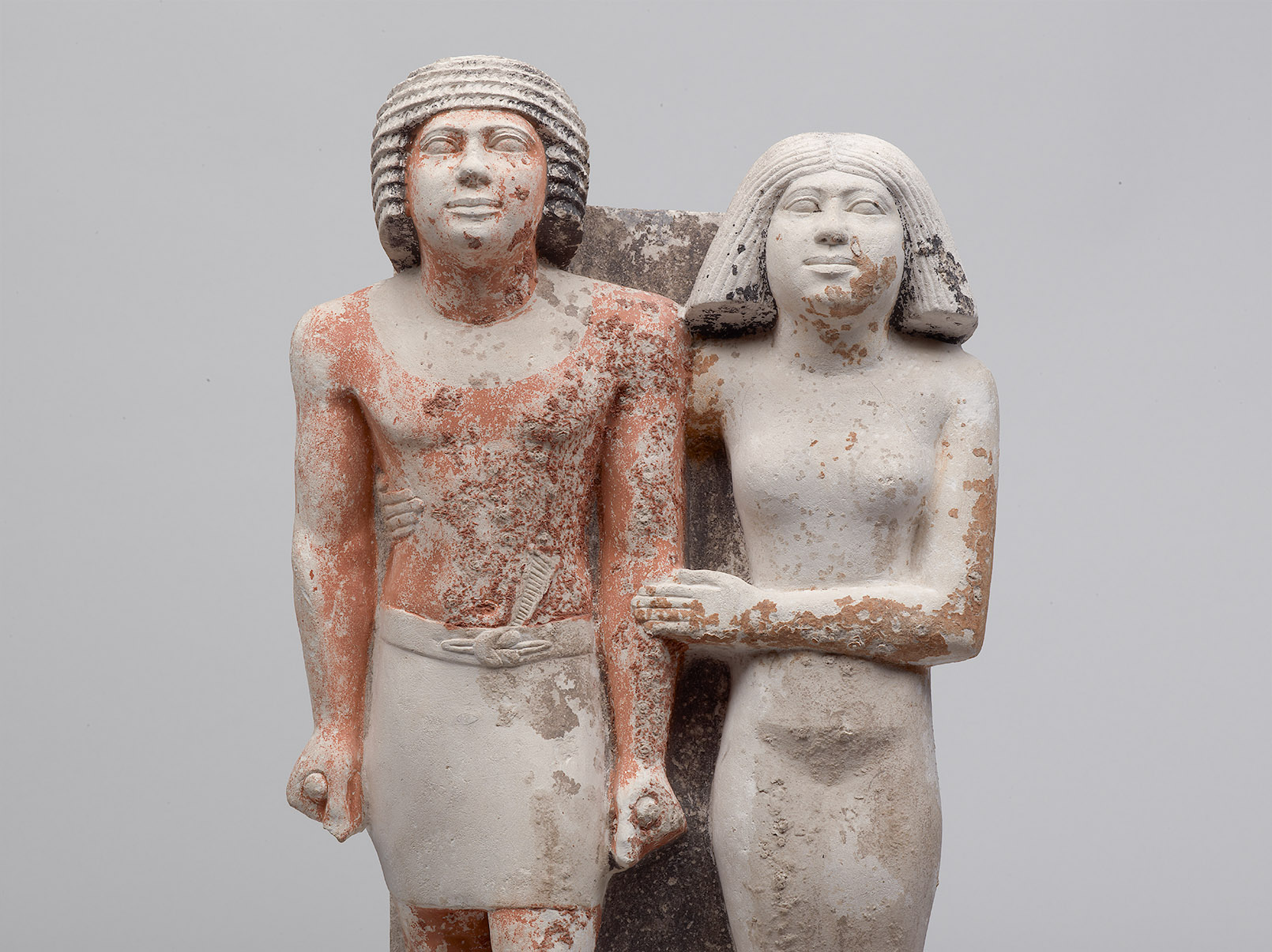 Statuengruppe des Kai-pu-ptah und der Ipep