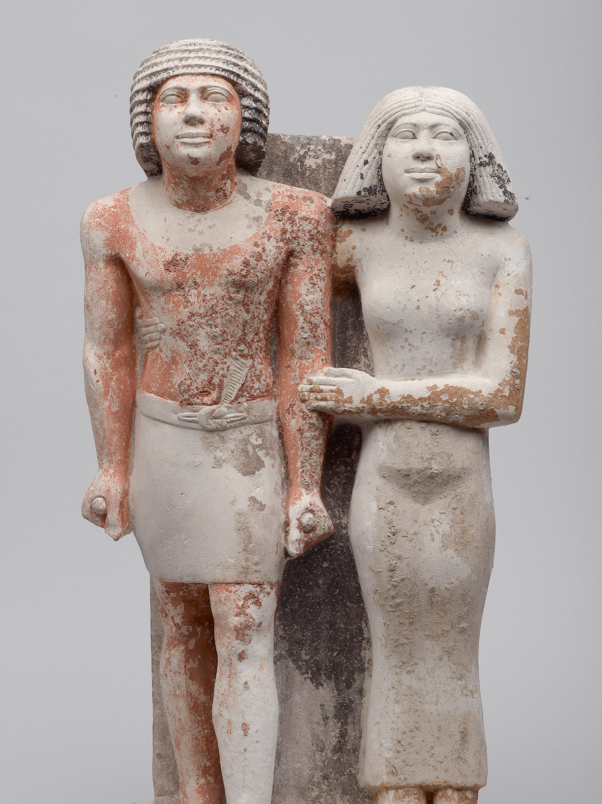 Statuengruppe des Kai-pu-ptah und der Ipep
