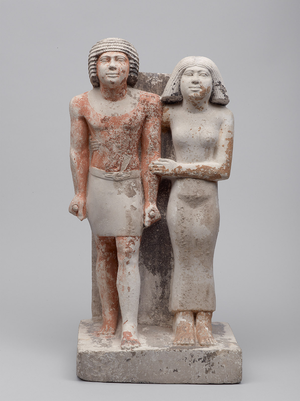 Statuengruppe des Kai-pu-ptah und der Ipep