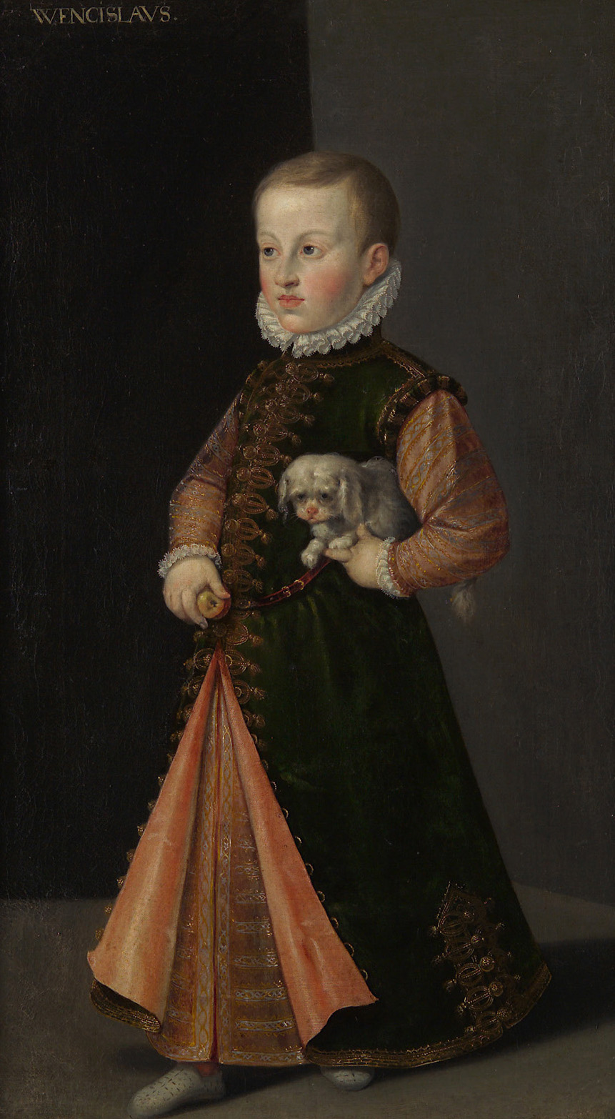 Erzherzog Wenzel (1561-1578), Sohn von Maximilian II.