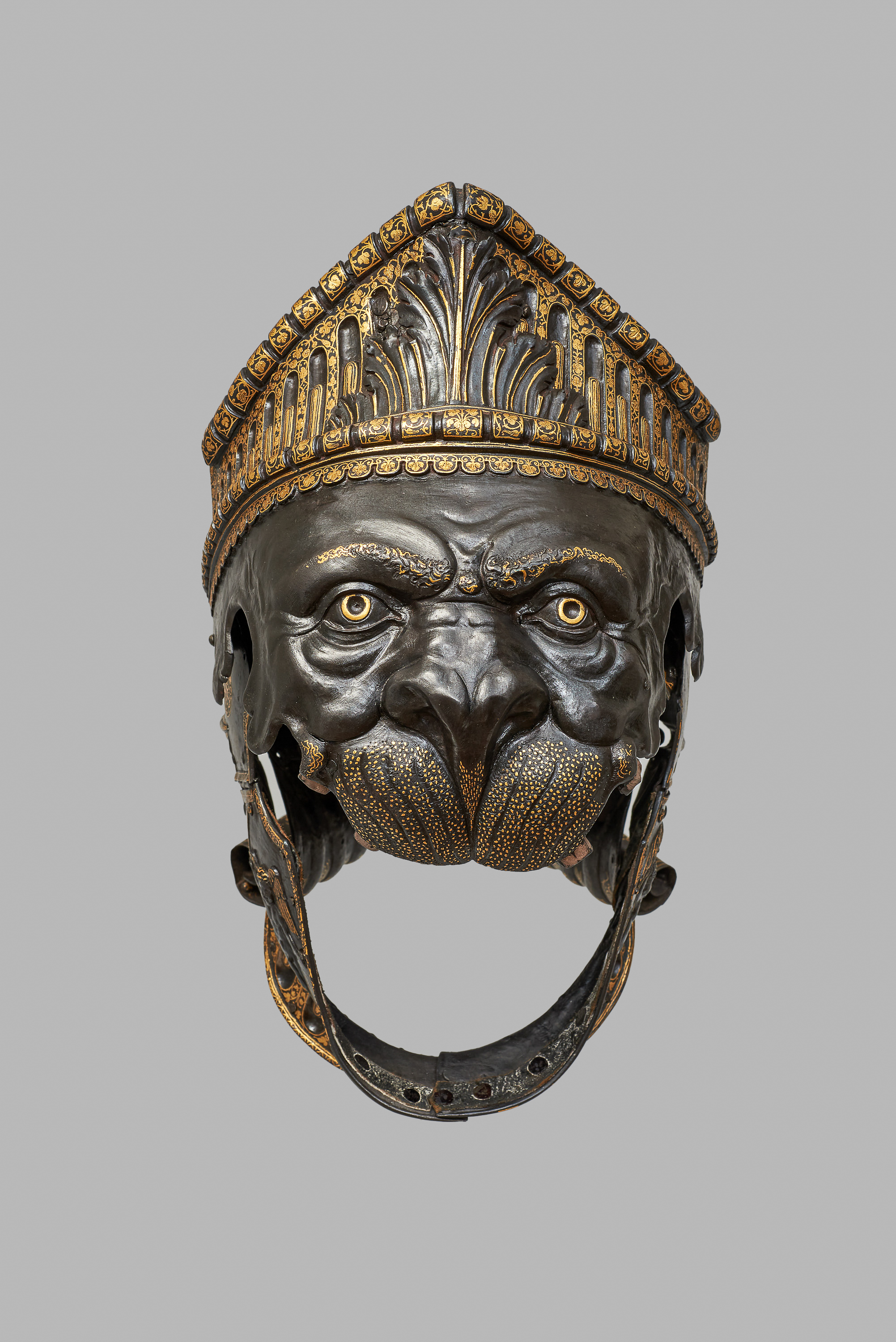 All'antica-Sturmhaube, sog. Löwen-Sturmhaube