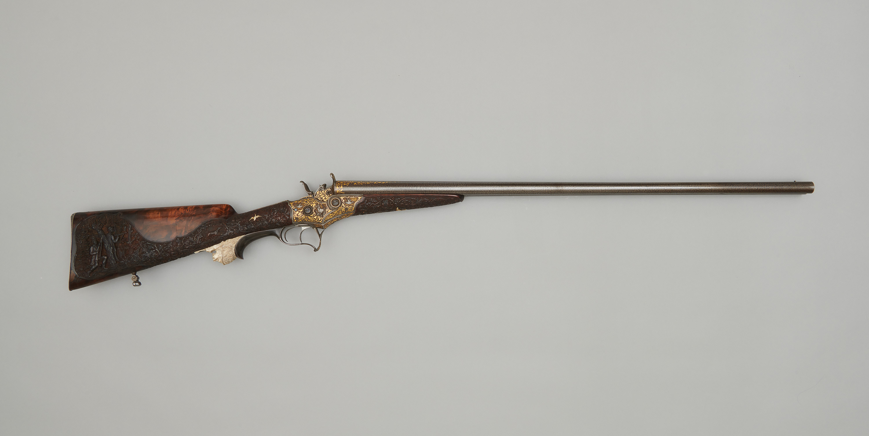 Doppelschrottgewehr Hinterlader, System Remington