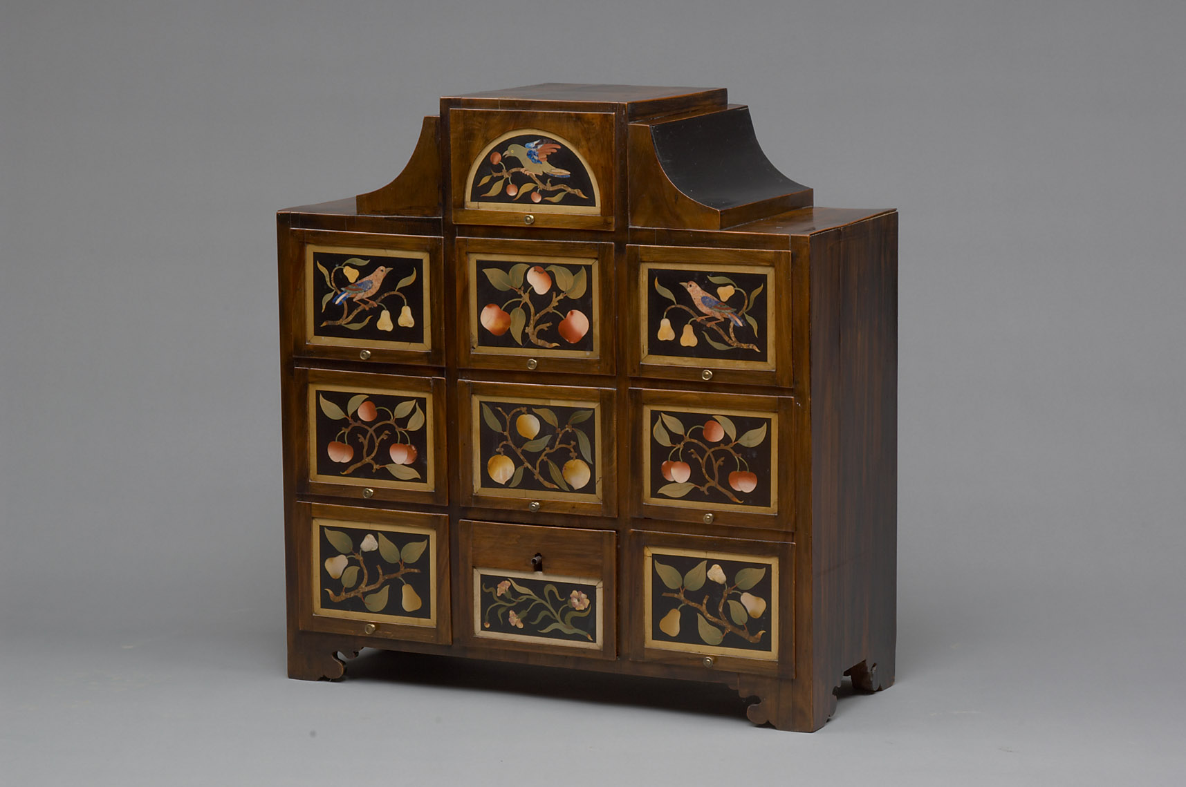 Schmuckkästchen, Kabinettschrank, Pietra-Dura-Kästchen