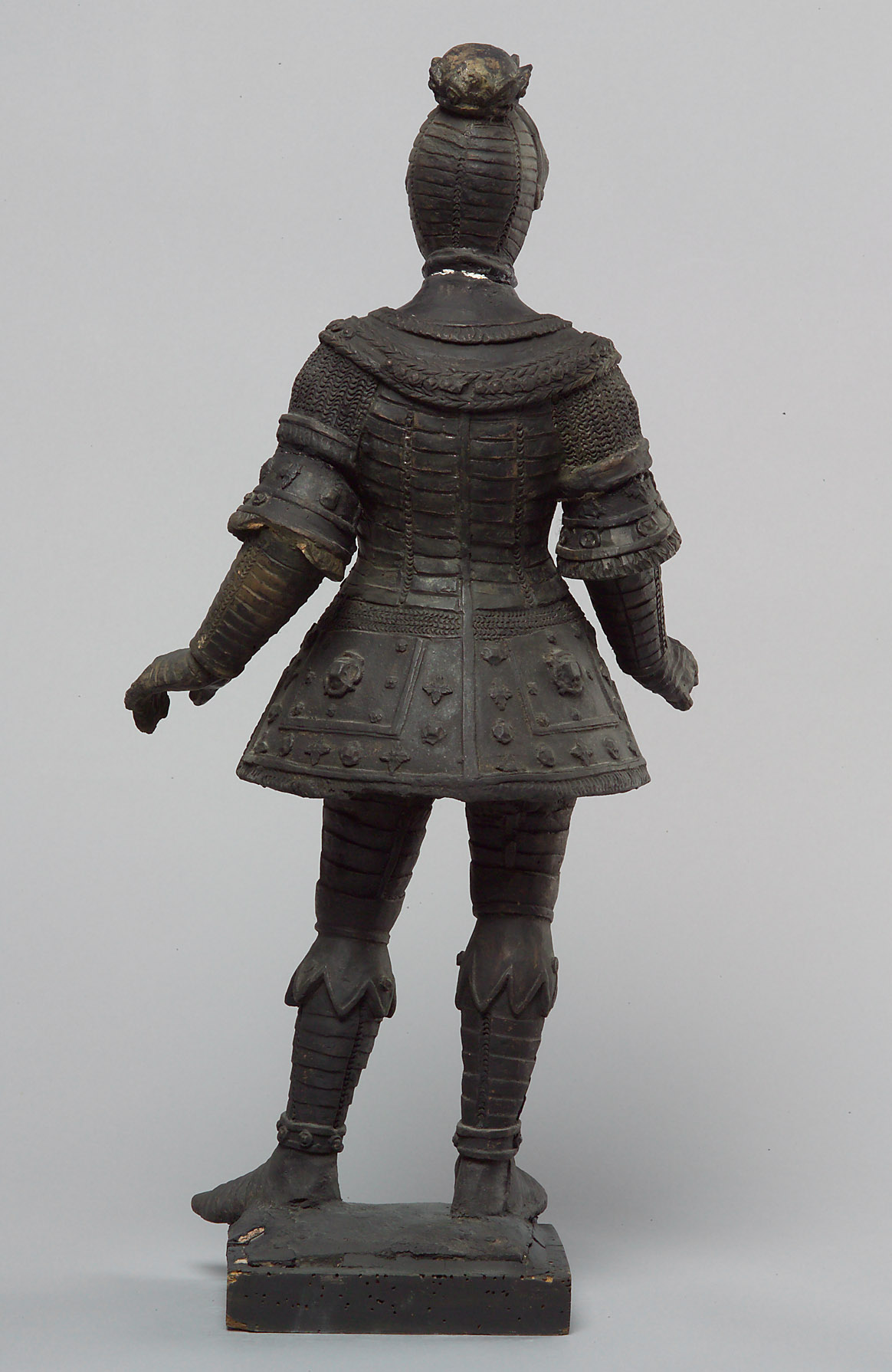 Leopold III. der Fromme, Herzog Leopold III. von Österreich, Statue, Statuette, Terracotta