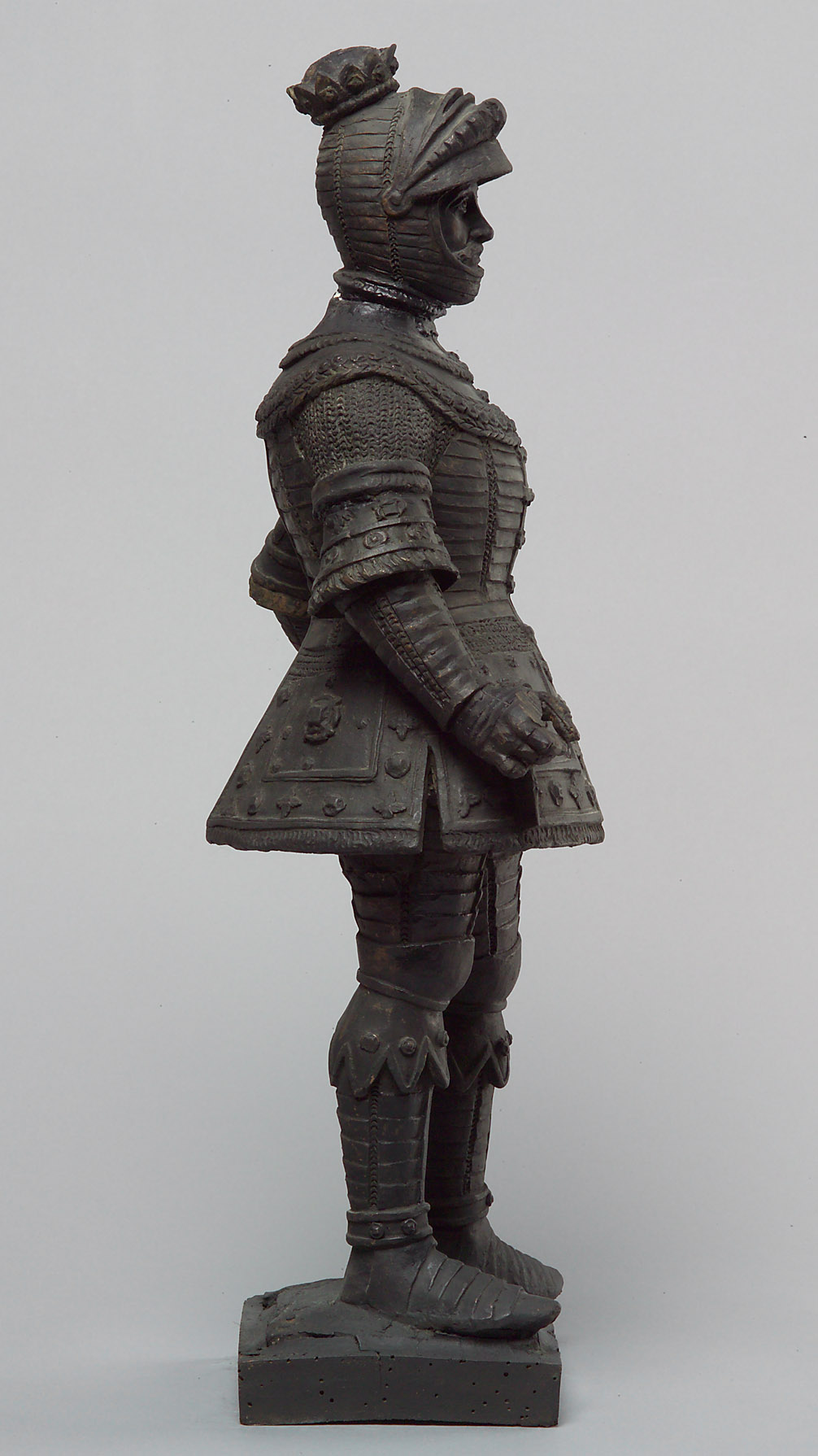 Leopold III. der Fromme, Herzog Leopold III. von Österreich, Statue, Statuette, Terracotta