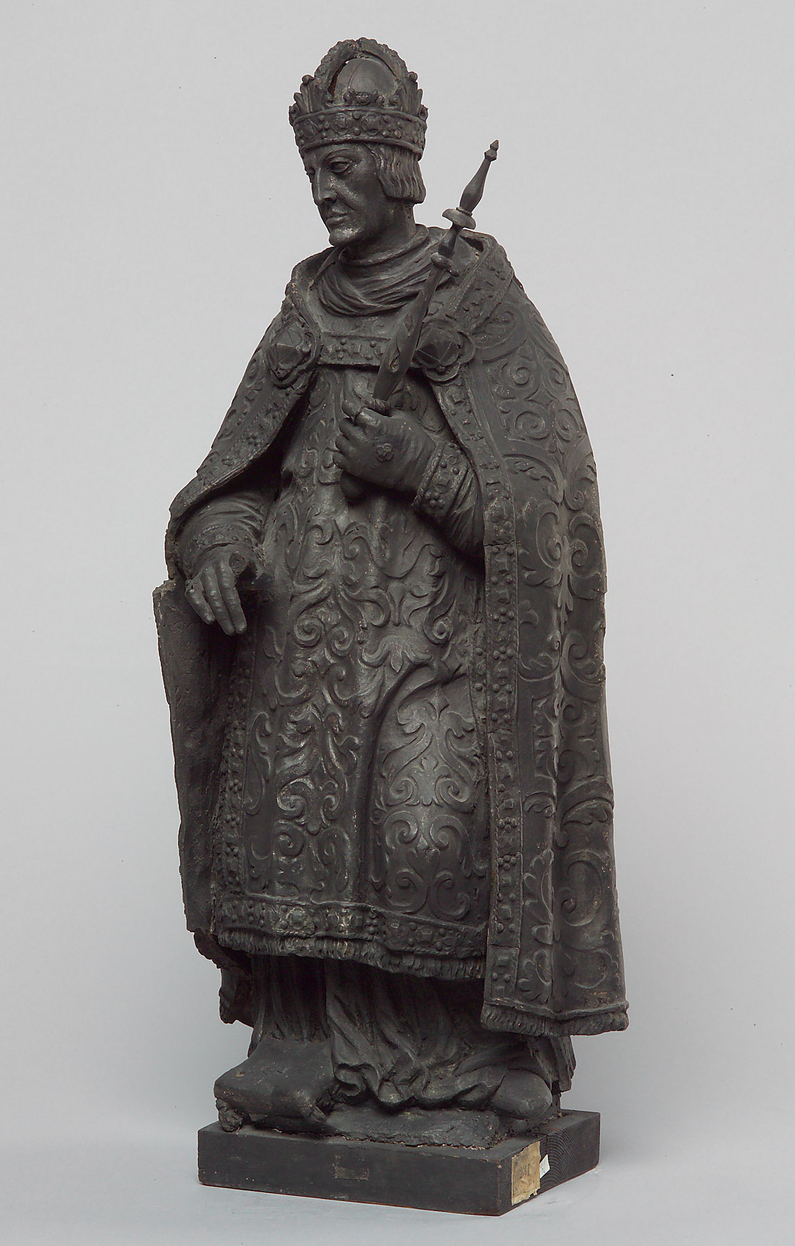 Kaiser Friedrich III., Statue, Statuette, Terracotta