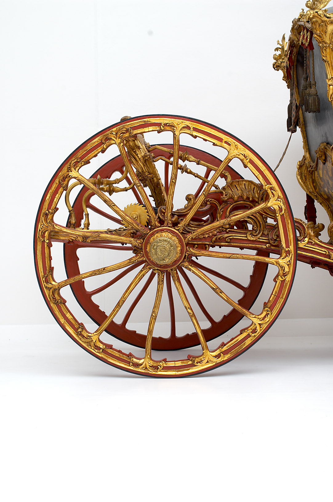 Rococo Berlin carriage, so-called “prince” or “ladies’” carriage