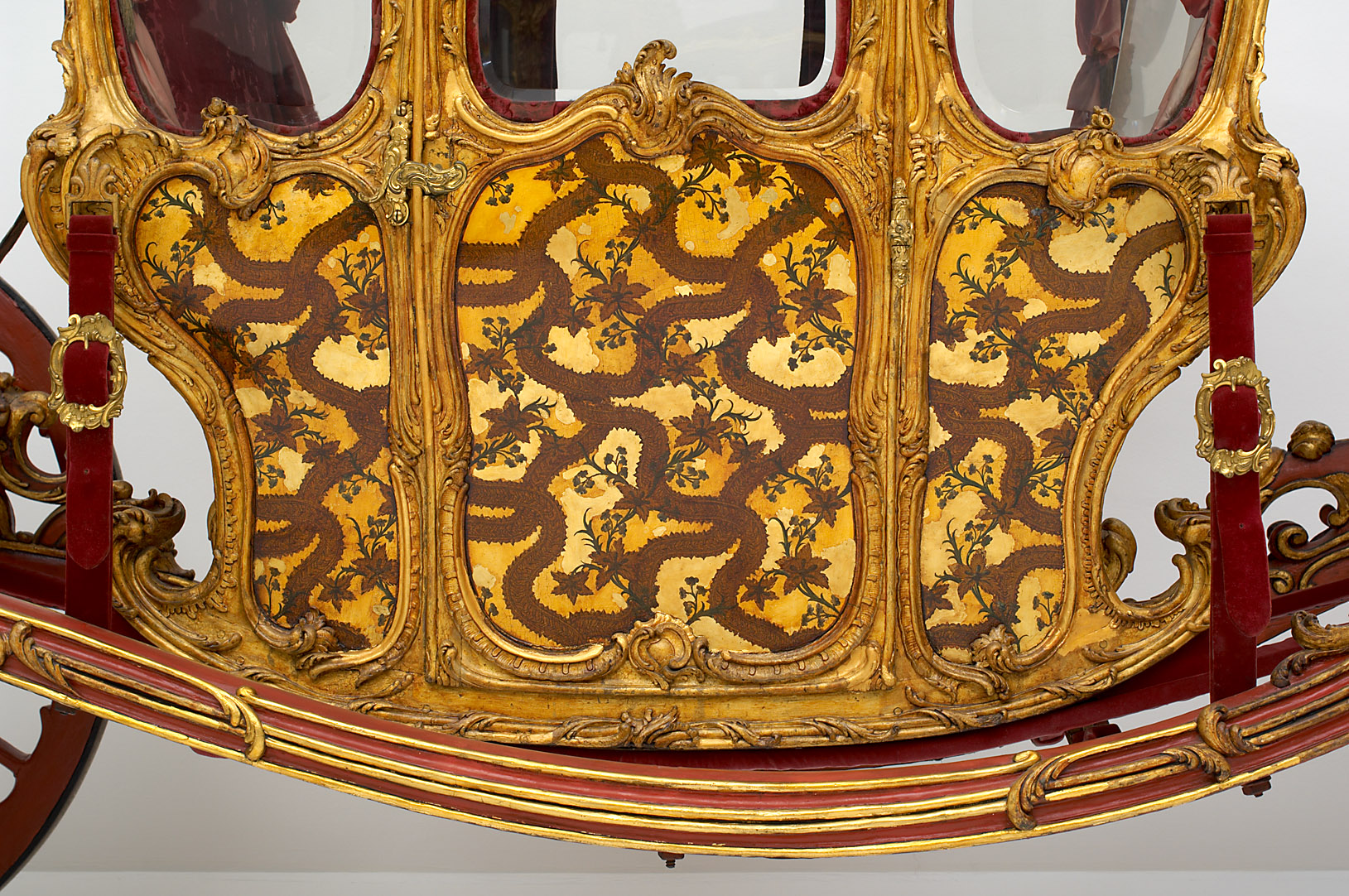 Rococo Berlin carriage, so-called “prince” or “ladies’” carriage
