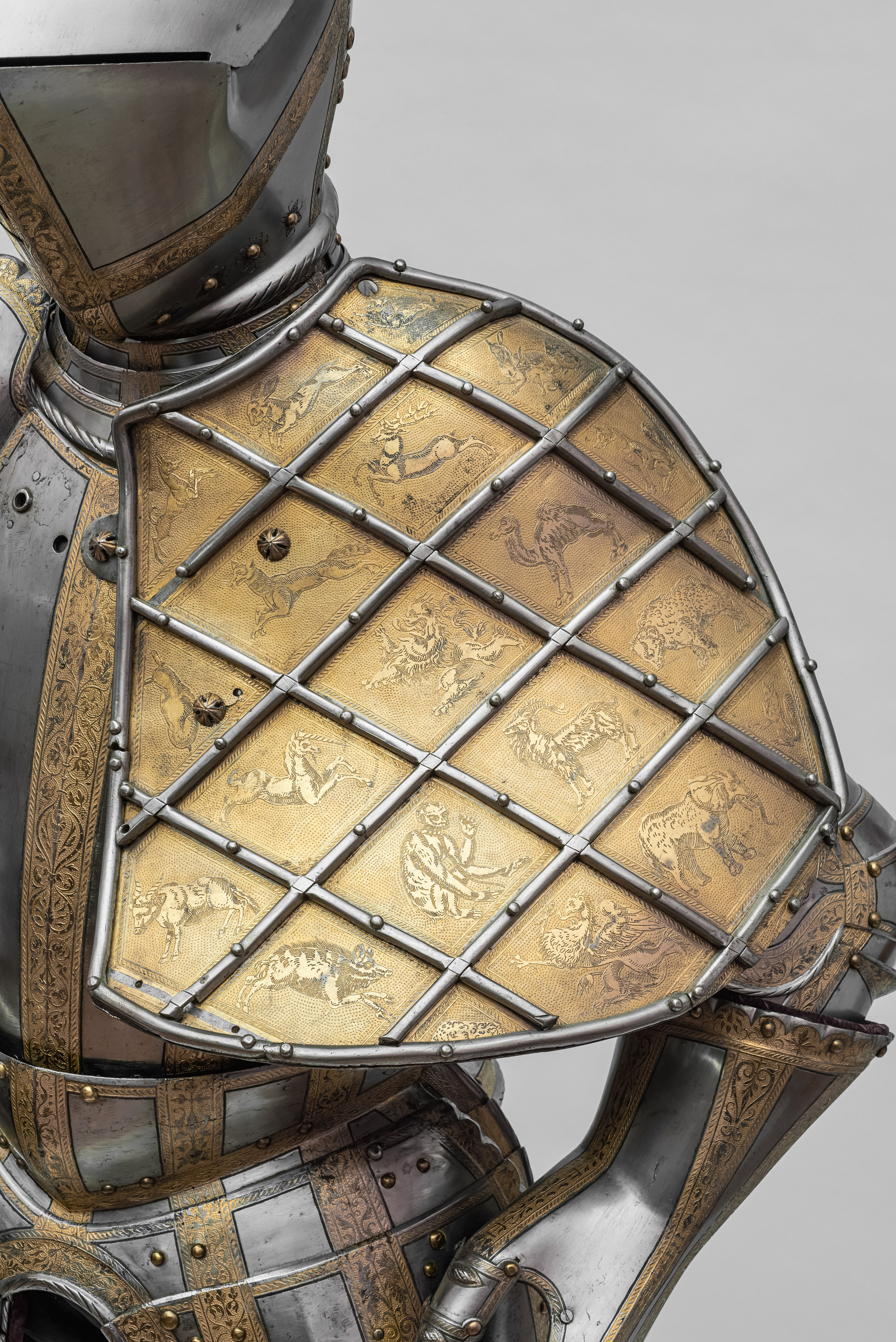 Stechküriss der Königsgarnitur Kaiser Maximilian II.