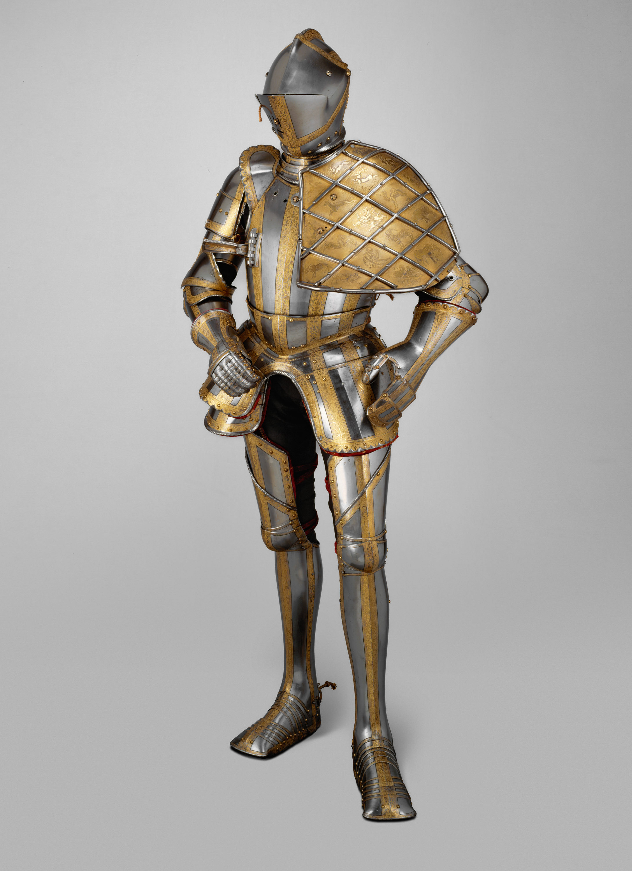 Stechküriss der Königsgarnitur Kaiser Maximilian II.