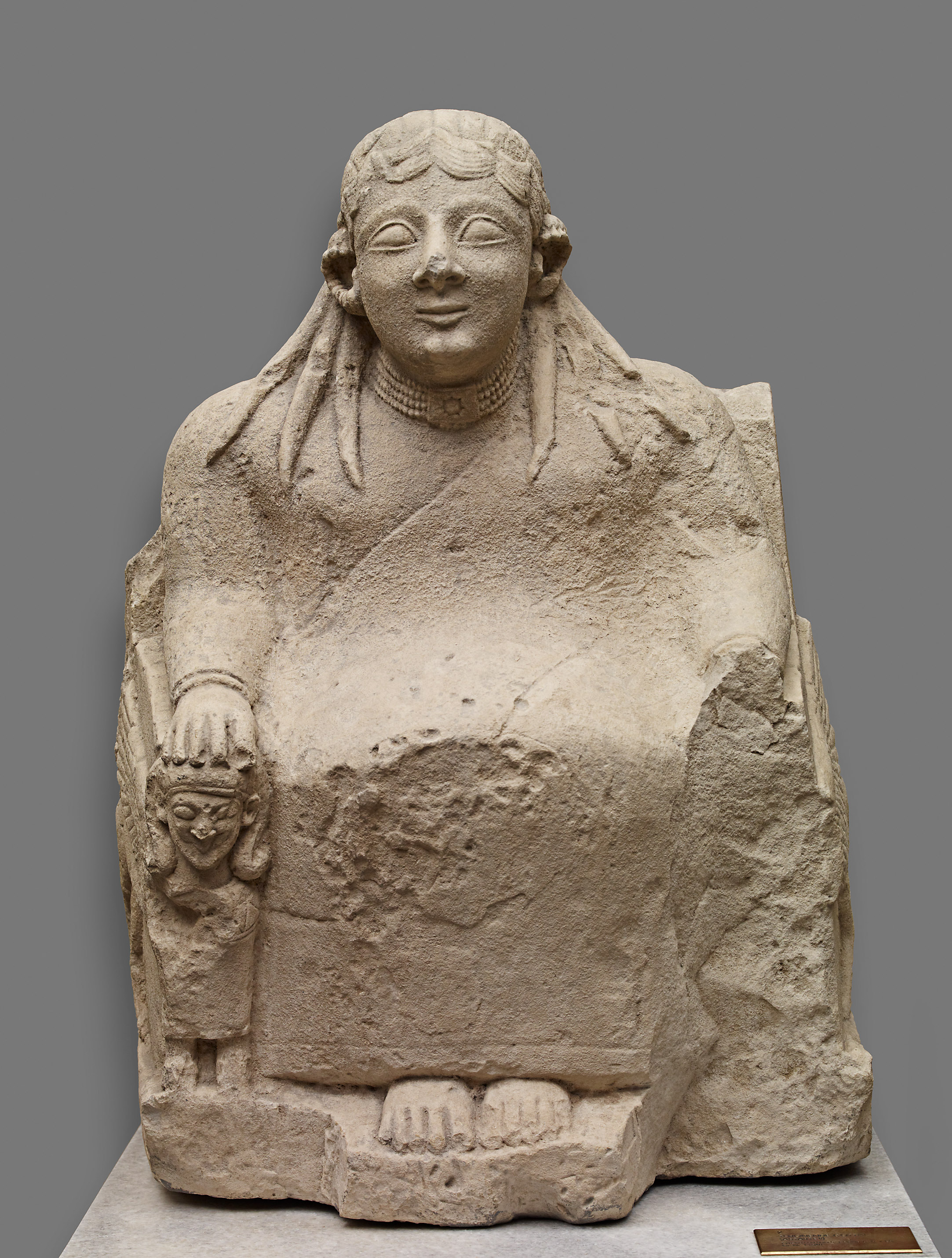 Thronende Göttin (Astarte?)