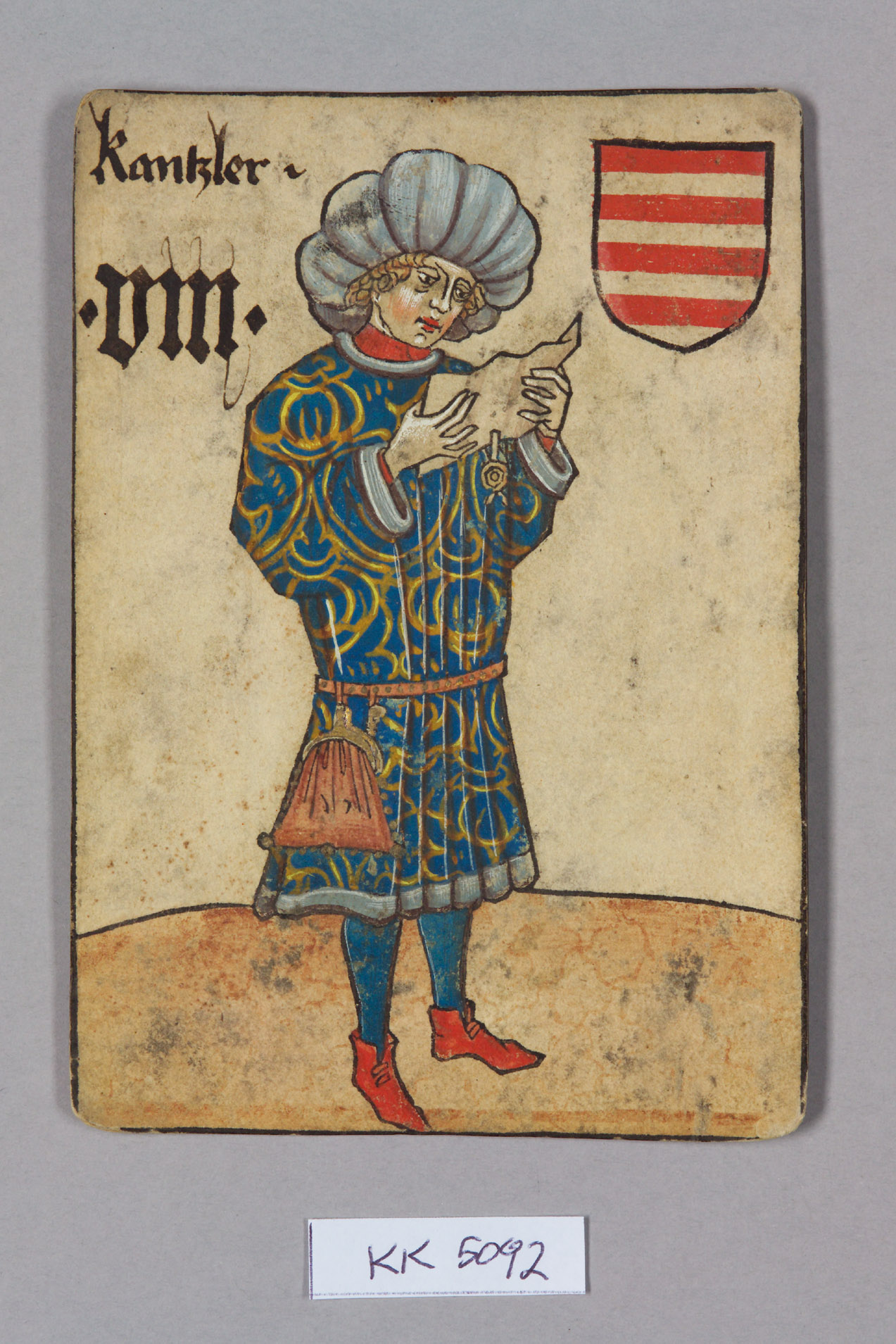 Kartenspiel, sog. Hofämterspiel