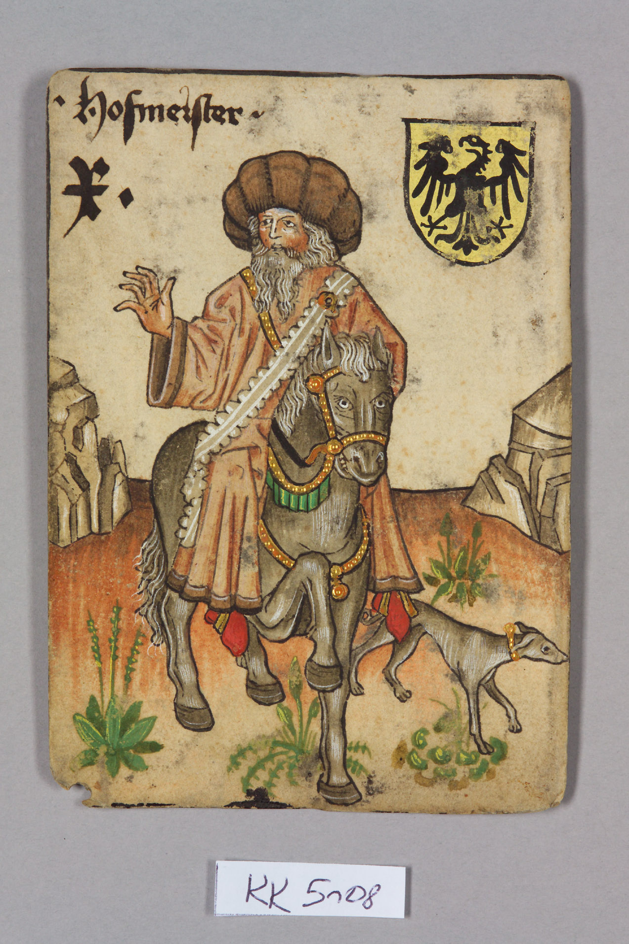 Kartenspiel, sog. Hofämterspiel