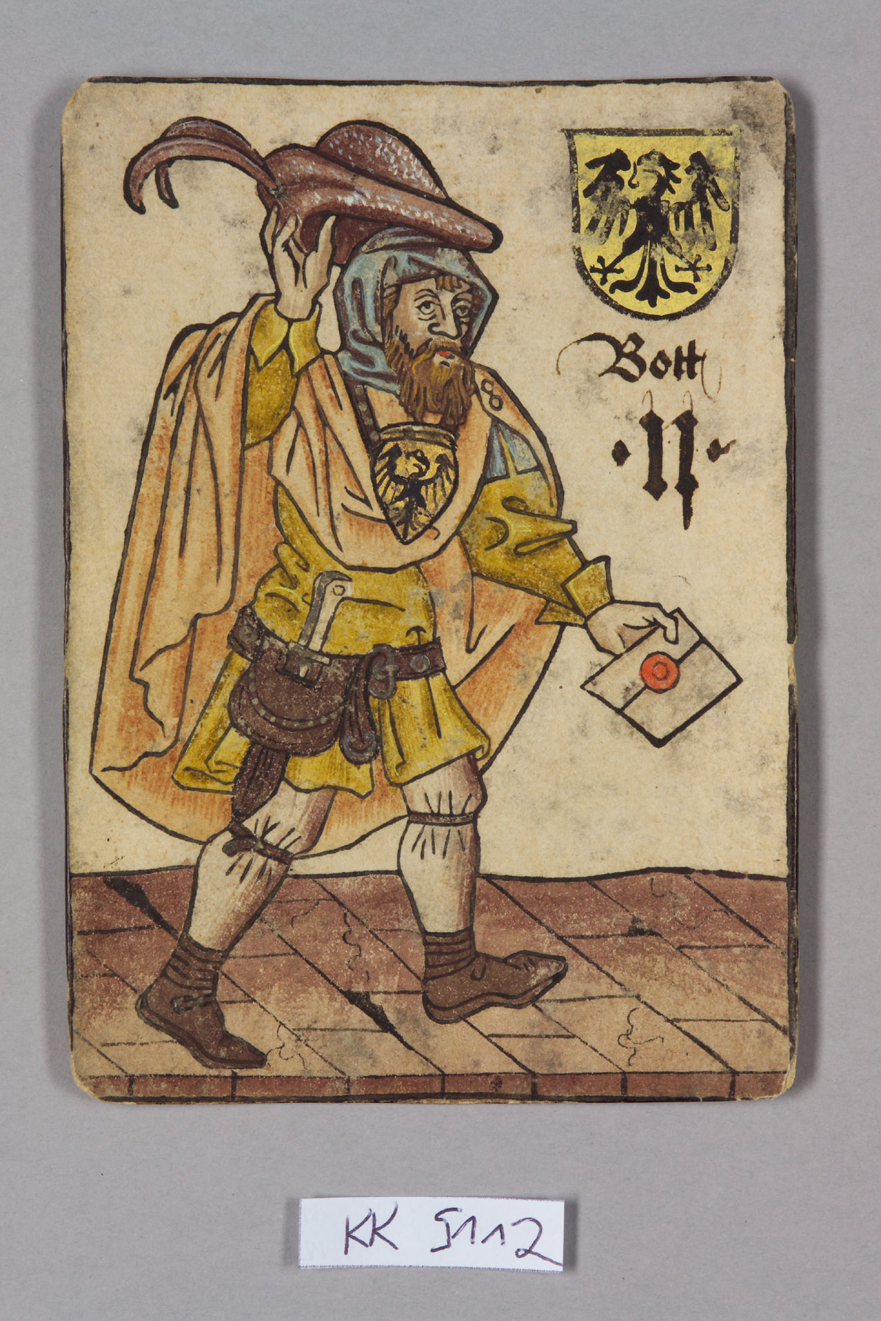 Kartenspiel, sog. Hofämterspiel