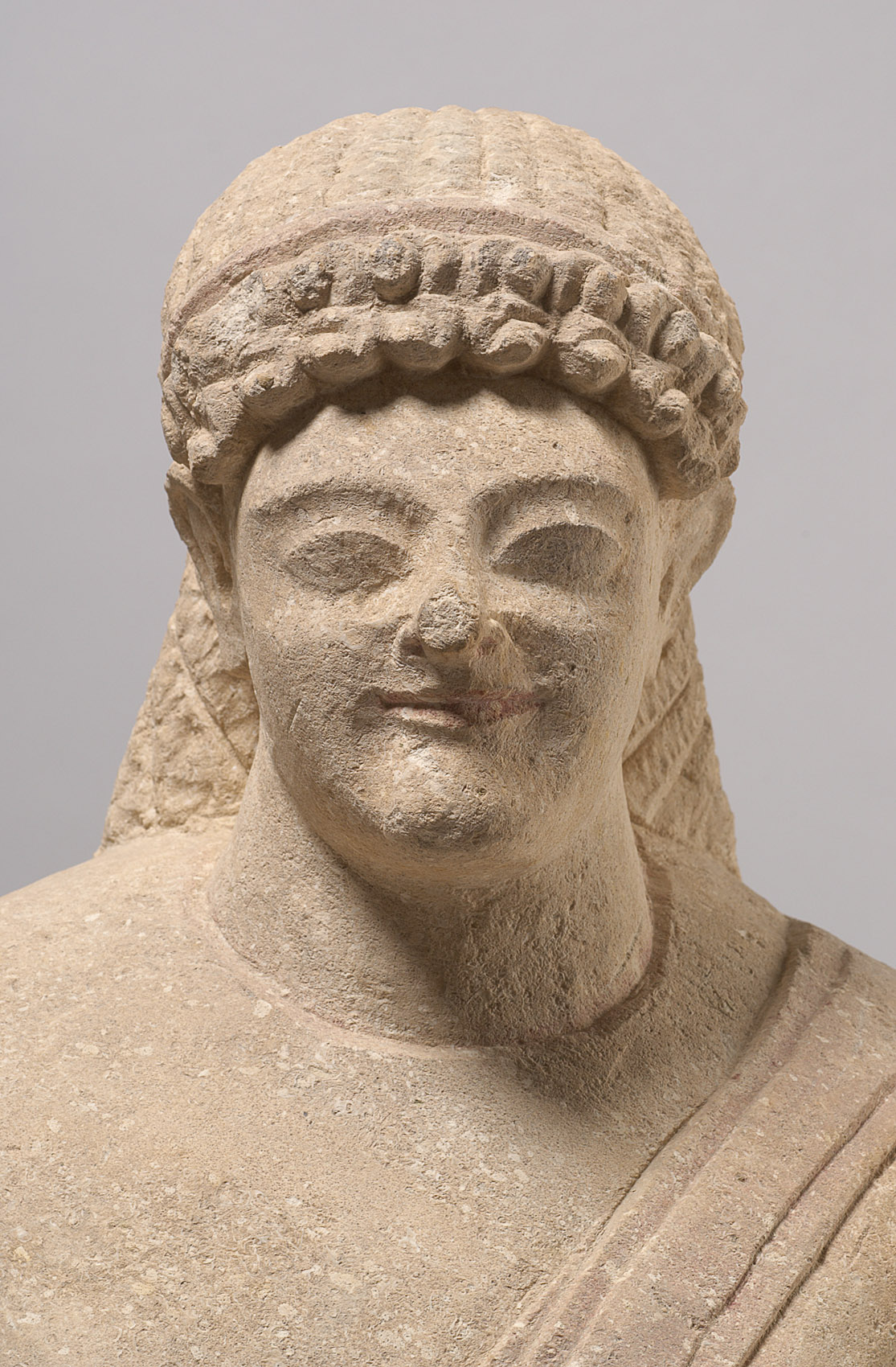 Votivstatuette eines Jünglings