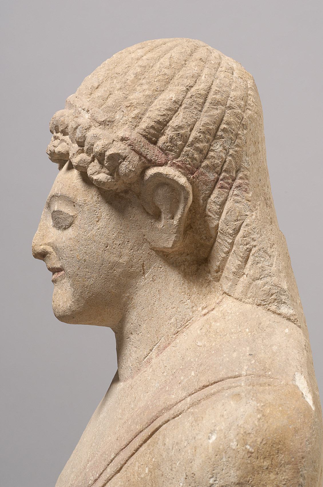 Votivstatuette eines Jünglings