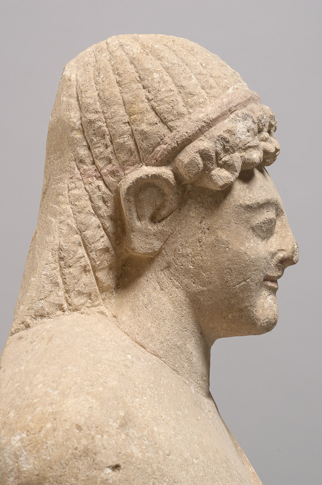 Votivstatuette eines Jünglings