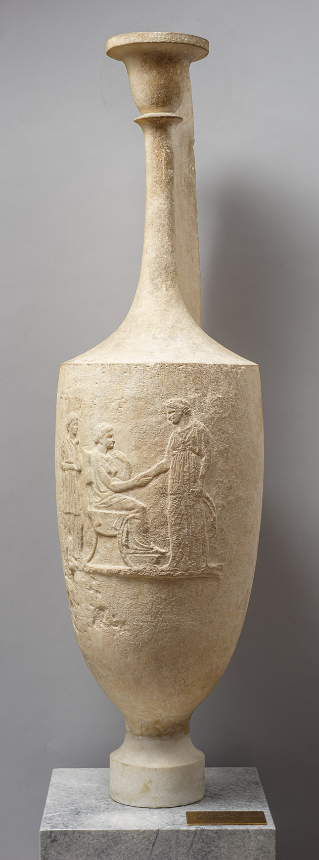 Grablekythos der Demostrate