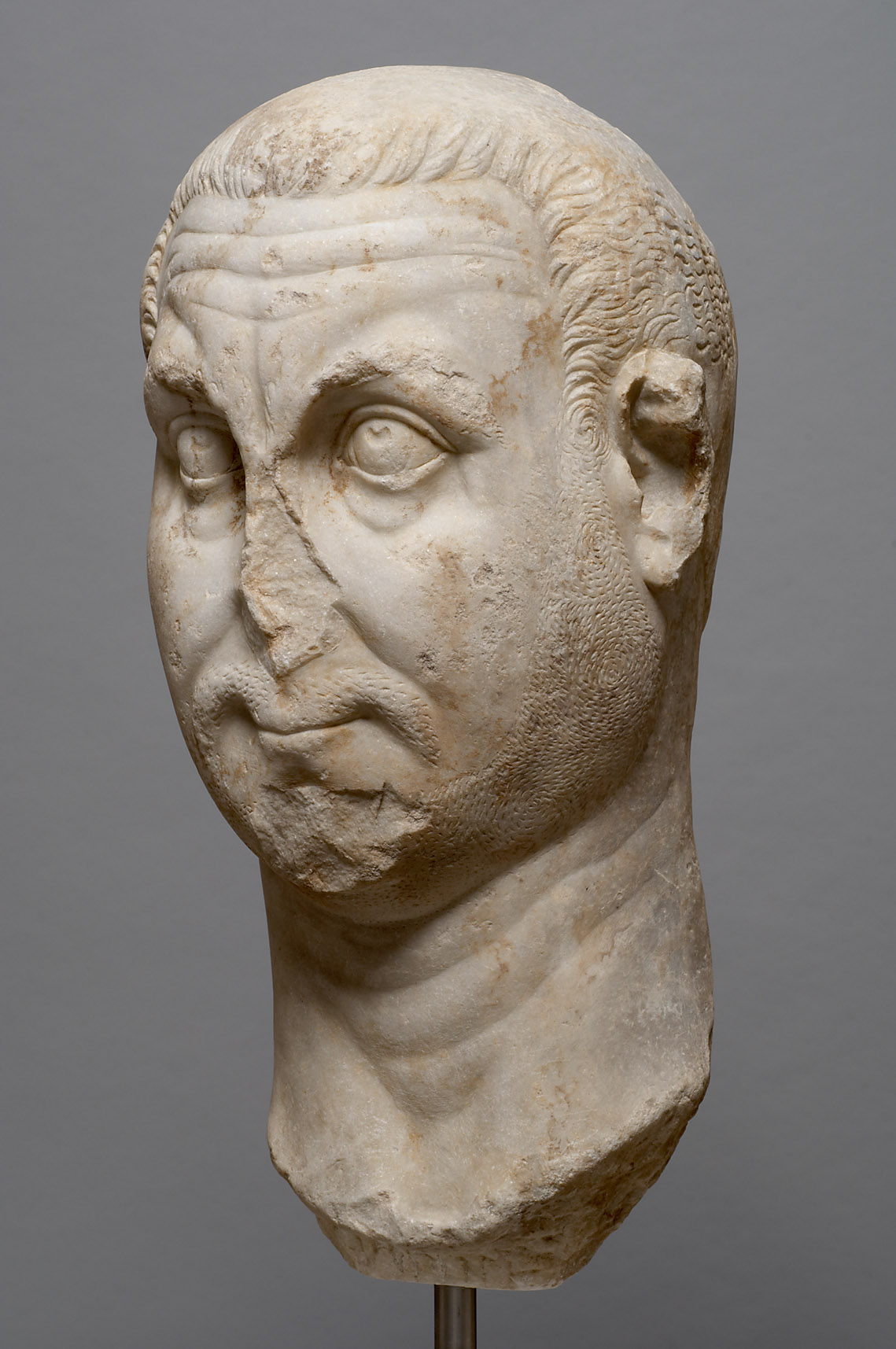 Kolossales Porträt: Kaiser Licinius