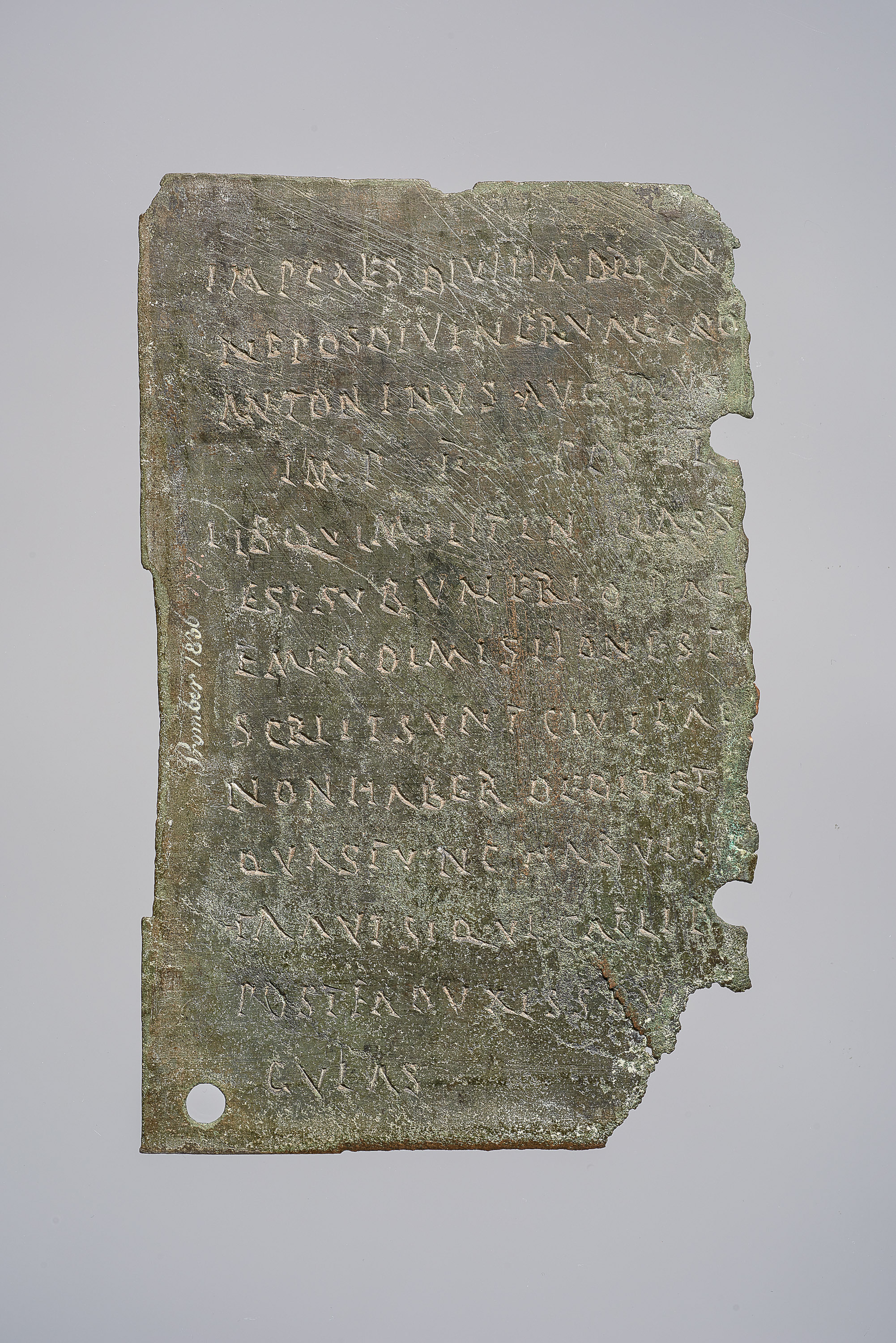 Fragment eines Militärdiplomes