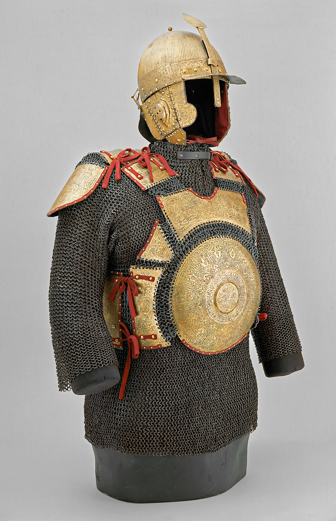 Rüstung eines Generals, mit Schild