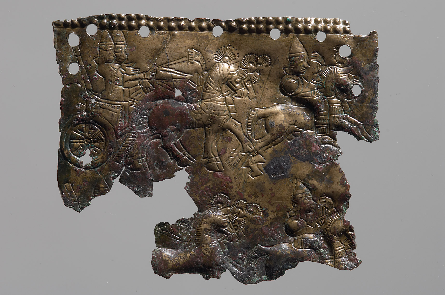 Fragment eines Gürtelbeschlages