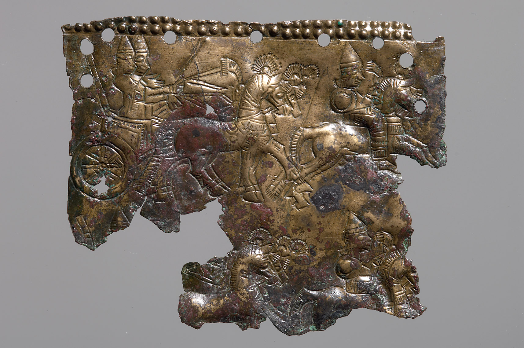 Fragment eines Gürtelbeschlages