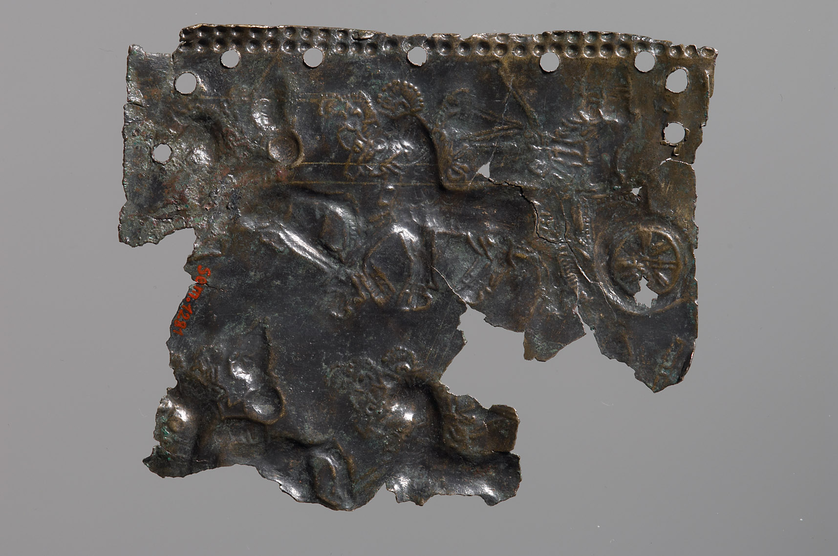 Fragment eines Gürtelbeschlages