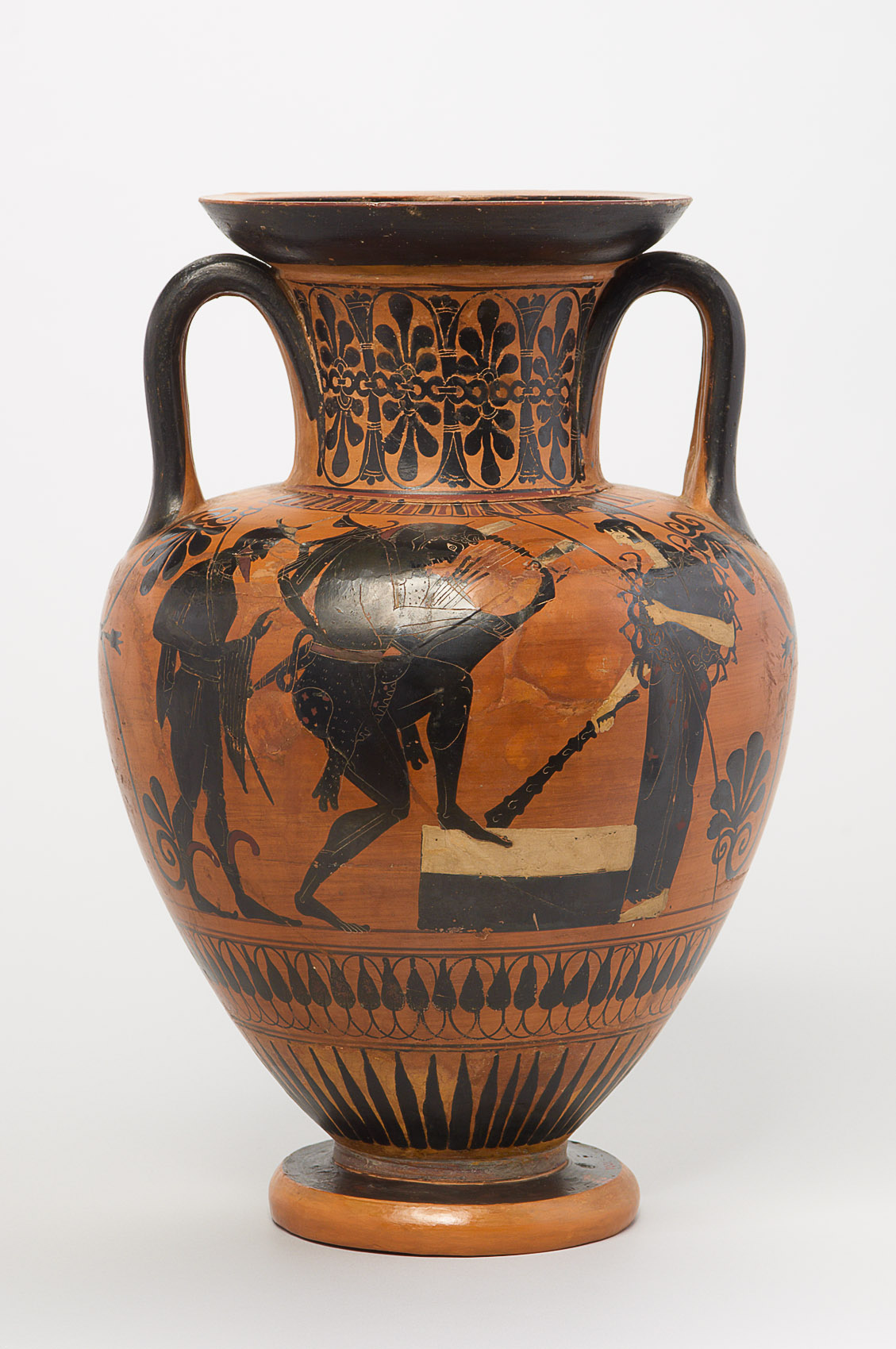 Herakles mit Leier