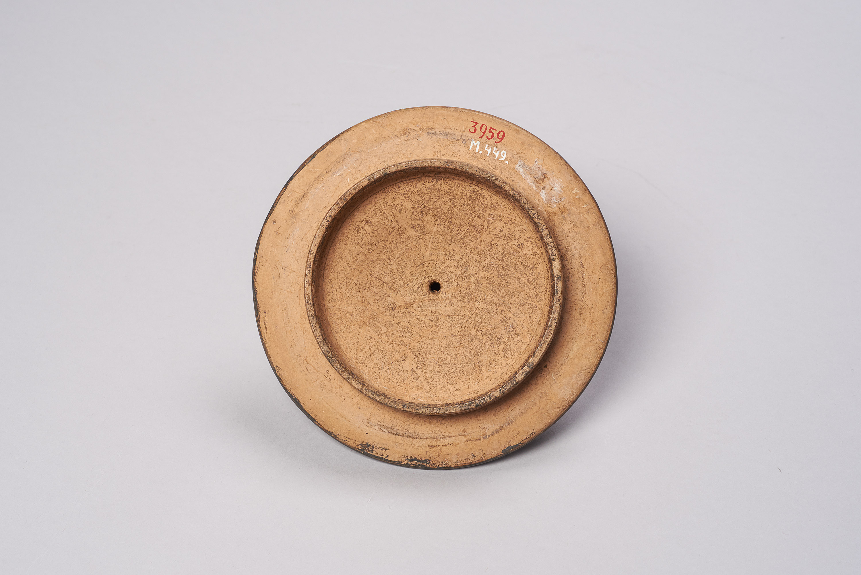 Halsamphora mit Deckel: Satyrn und Mänaden // Mädchen mit Tympanon