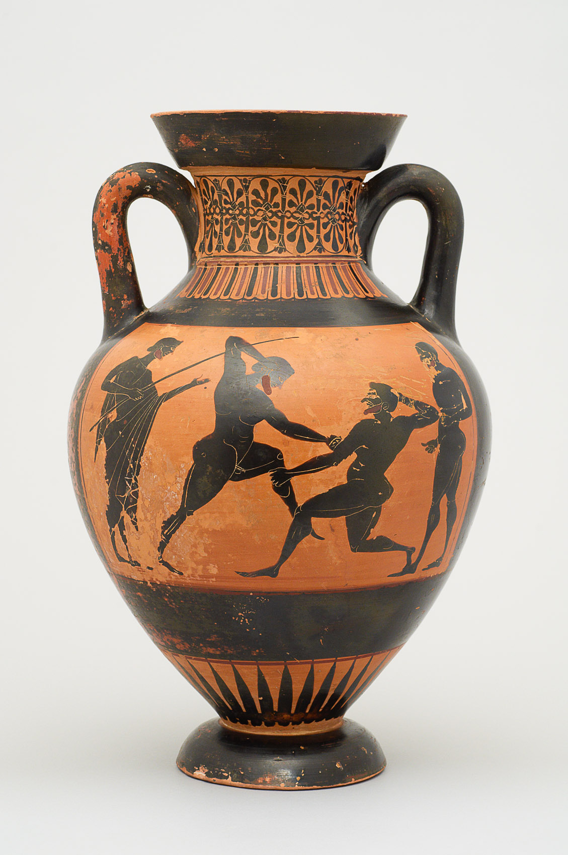 Pseudo-Panathenäische Preisamphora mit Athena