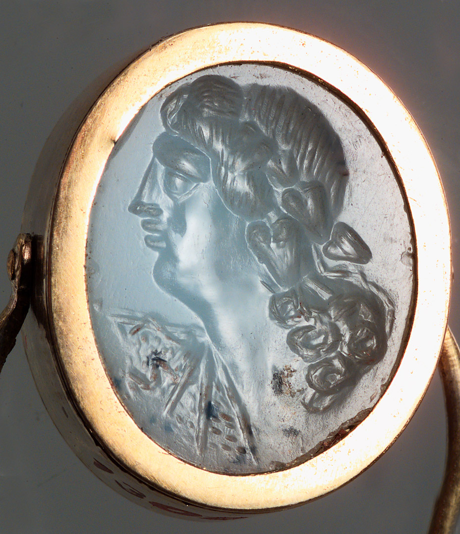 Perseus hält das Gorgoneion