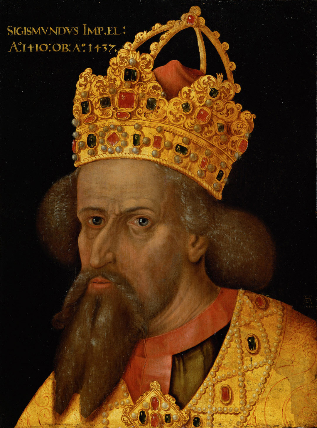 Kaiser Sigismund (1369-1437), Brustbild