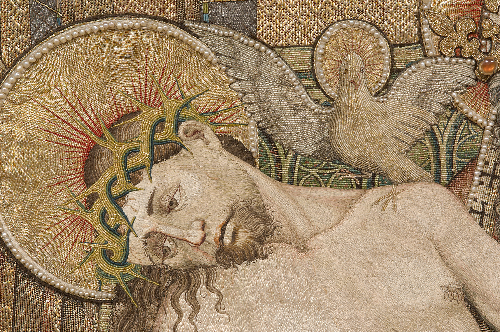 Antependium des Meßornats des Ordens vom Goldenen Vlies (Retrofrontale, Rücklaken)
